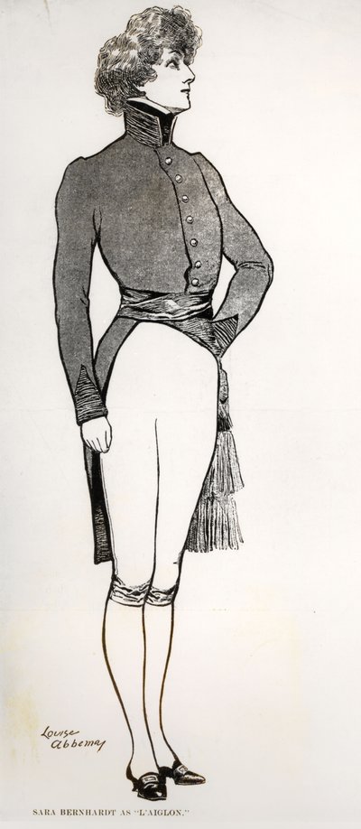 Sarah Bernhardt as L