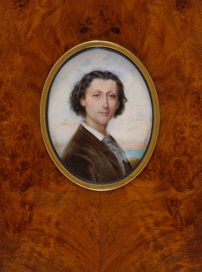 Portrait of the Composer Franz Liszt, 1836 by Louise Besnard née Vaillant