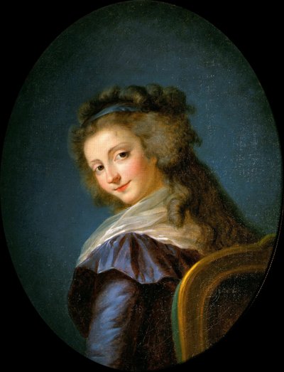 Portrait of Adélaïde de la Briche by Elisabeth Louise Vigee Lebrun