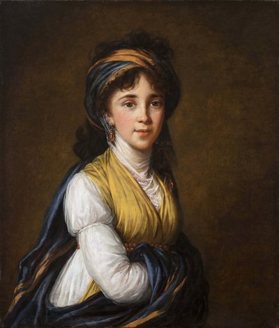 Portrait of Countess Anna Grigoryevna Belosselsky-Belozersky by Elisabeth Louise Vigee Lebrun