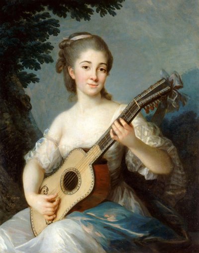 Portrait of Marie-Louise de Robien by Elisabeth Louise Vigee Lebrun