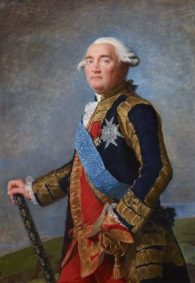 Portrait of Philippe Henri, Marquis de Ségur by Elisabeth Louise Vigee Lebrun