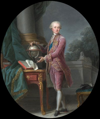 Portrait of Prince Karl Heinrich von Nassau-Siegen by Elisabeth Louise Vigee Lebrun
