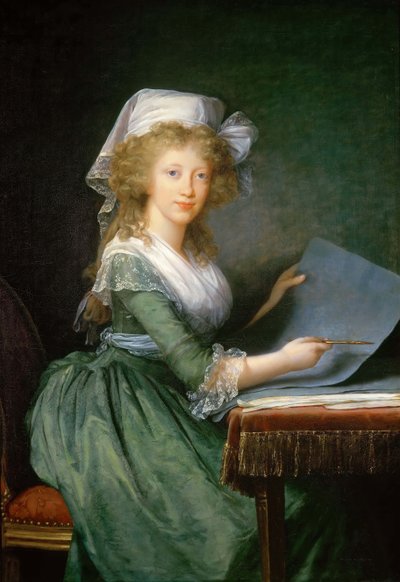 Princess Luisa Maria of Naples and Sicily by Elisabeth Louise Vigee Lebrun