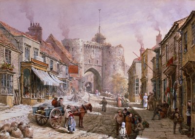 The Old Town Gate by Louise Ingram Rayner