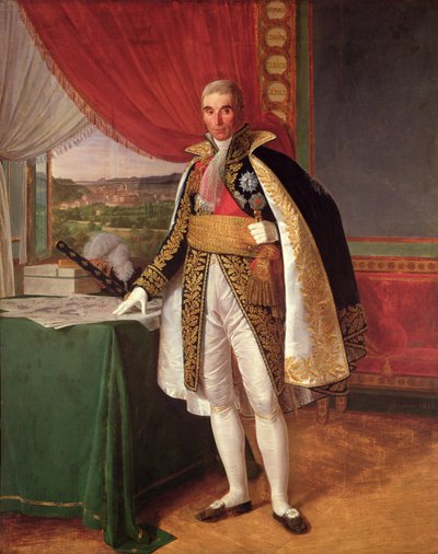 Marshal Andre Massena, Duke of Rivoli, 1814 by Louise Marie Jeanne Hersent