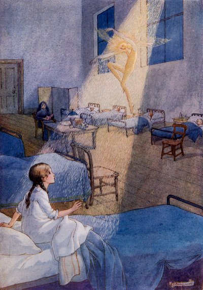 The Sand Fairy, from the picture by Louise Jacobs from the book 
