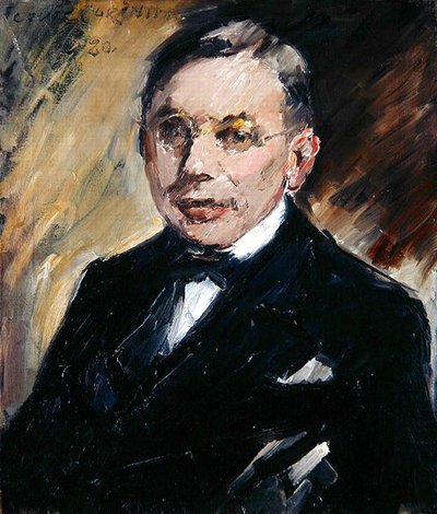 Portrait of Ernst Oppler by Lovis  Corinth