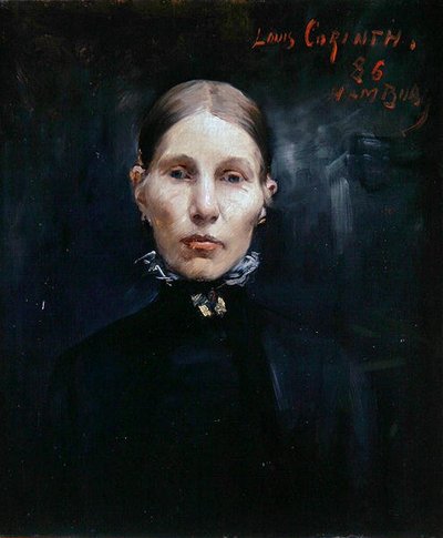 Portrait of a Hamburg Woman by Lovis  Corinth