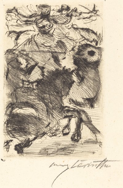 Adhba the Camel by Lovis Corinth