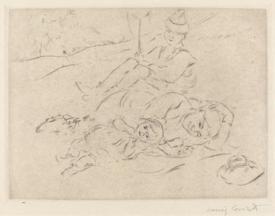 In the Country by Lovis Corinth