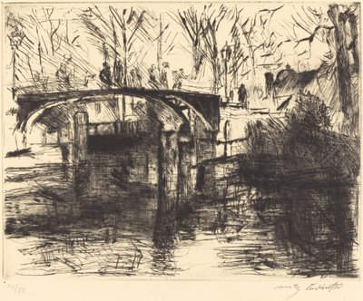 View of the Tiergarten by Lovis Corinth