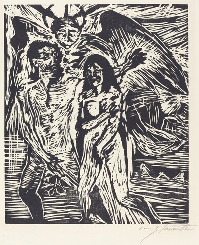 The Expulsion from Paradise by Lovis Corinth
