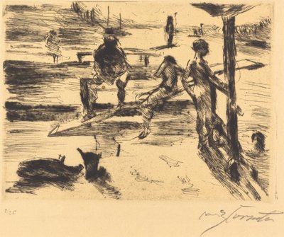Bathing Place, 1919 by Lovis Corinth