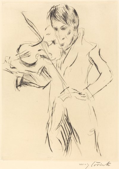 Portrait of Andreas Weissgaerber, 1919 by Lovis Corinth