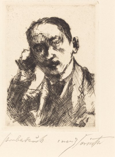 Portrait of K.S. by Lovis Corinth