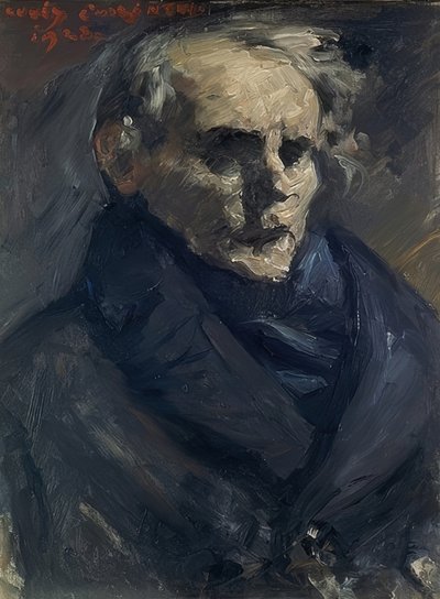 Portrait of the Painter Bernt Grönvold by Lovis Corinth