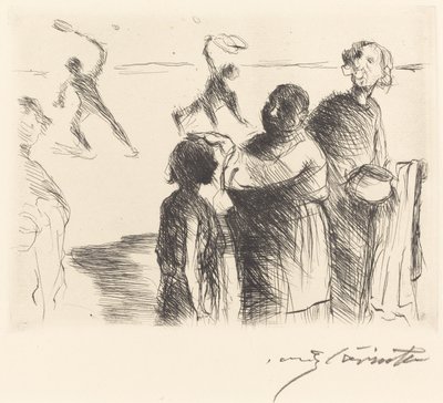The Banquet of Trimalchio: pl. II by Lovis Corinth