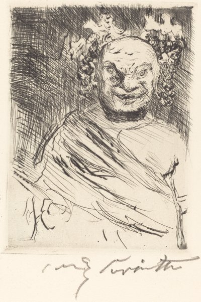 The Banquet of Trimalchio: pl. I by Lovis Corinth
