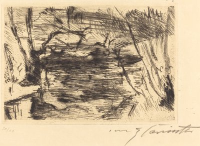 The New Lake by Lovis Corinth