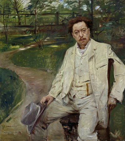 The Pianist Conrad Ansorge by Lovis Corinth