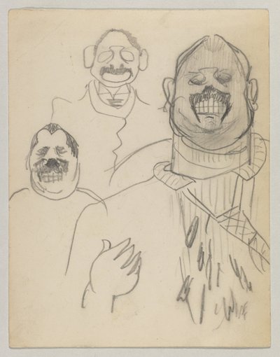 Invitation Card to the Silver Wedding Anniversary of Louis Gessler and Wife by Lovis Corinth