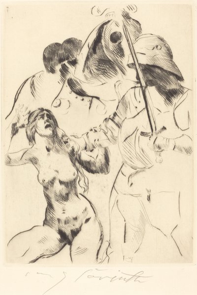 Abduction III, 1914 by Lovis Corinth