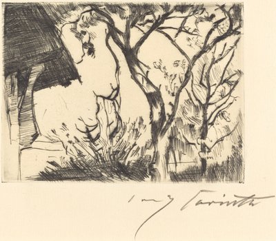 Corner of a House, 1918 by Lovis Corinth