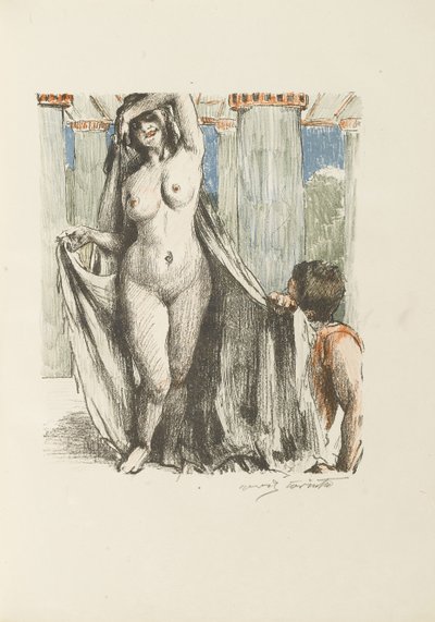 Illustration to The Song of Songs by Lovis Corinth