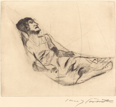 In the Hammock II by Lovis Corinth