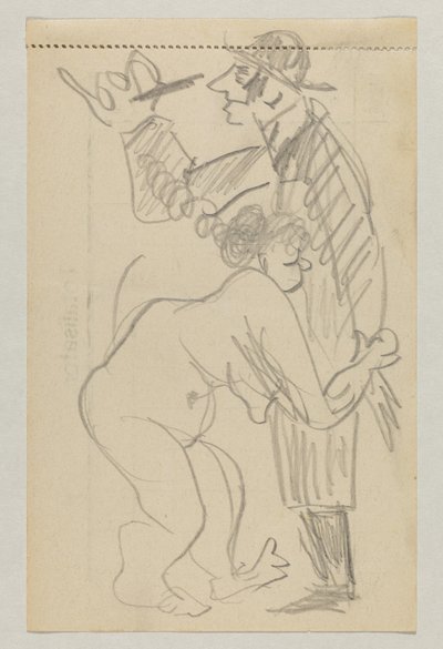 Lovis Corinth to Carl Strathmann by Lovis Corinth