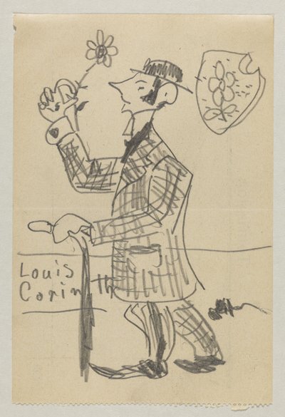 Lovis Corinth to Carl Strathmann by Lovis Corinth