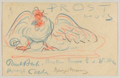 Lovis Corinth to Elly Strathmann: Postcard, Postmarked May 19, 1911 by Lovis Corinth