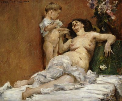 Mother and Child by Lovis Corinth