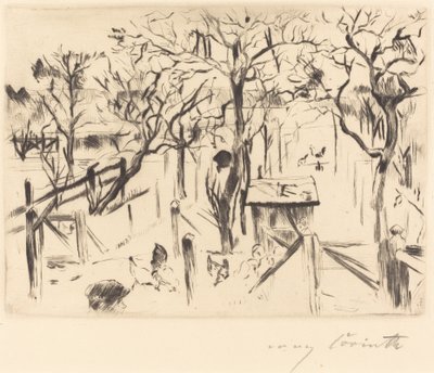 Fruit Garden in Autumn, 1912 by Lovis Corinth