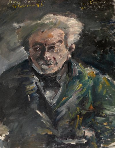 Portrait of Georg Brandes by Lovis Corinth