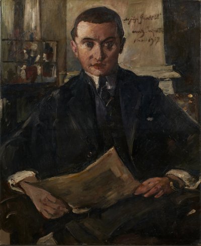Portrait of Wolfgang Gurlitt by Lovis Corinth