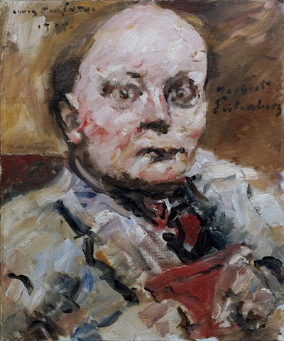 Portrait of the poet Herbert Eulenberg by Lovis Corinth