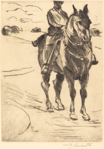Horseman II by Lovis Corinth