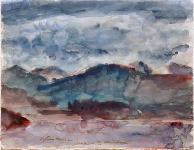 Beautiful Morning at Walchensee by Lovis Corinth