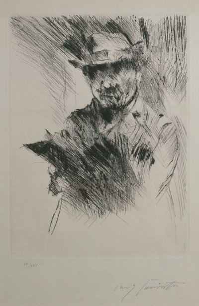 Self Portrait, c.1920-21 by Lovis Corinth