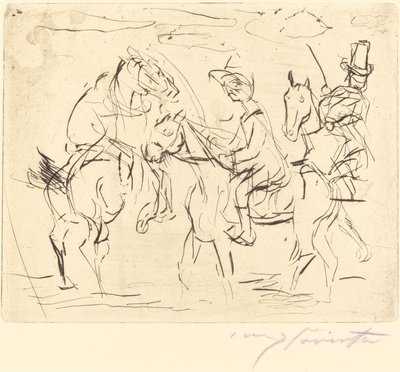 Sunday Riders by Lovis Corinth