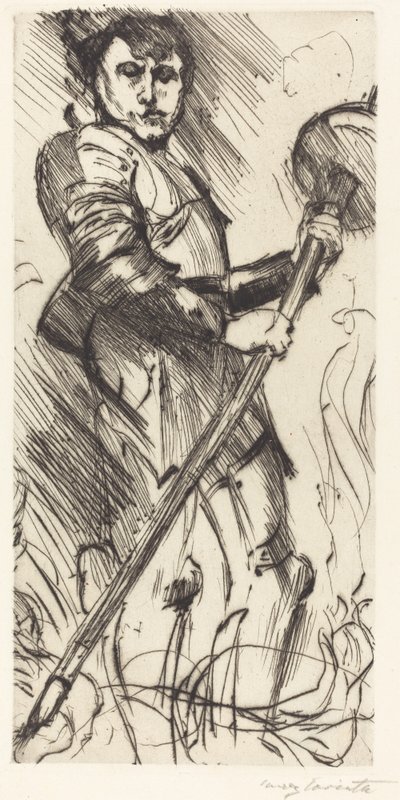 Saint George by Lovis Corinth