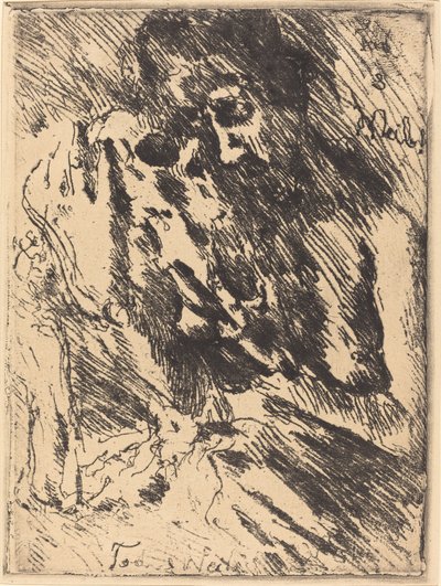 Death and the Woman, 1921 published 1922 by Lovis Corinth