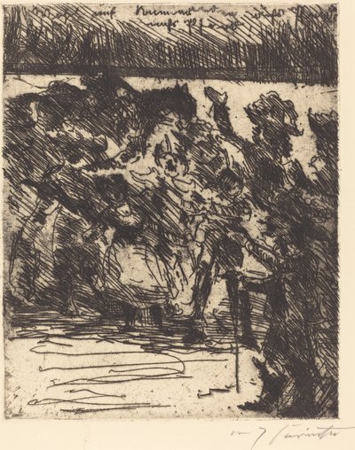 Well Up, Comrades, to the Horse, to the Horse! Into the Field, Into Freedom! by Lovis Corinth