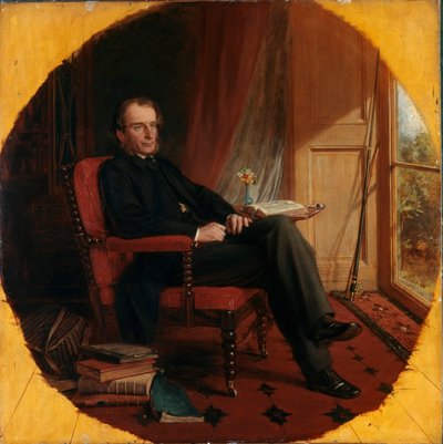 Portrait of the English Writer Charles Kingsley by Lowes Cato Dickinson