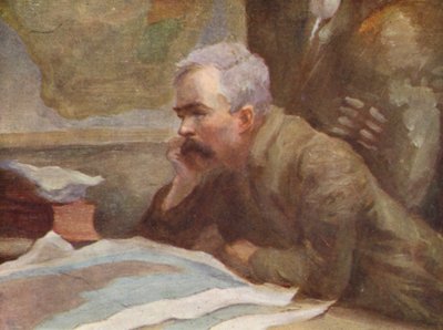 Illustration for the Life of HM Stanley by Lowes Dalbiac Luard