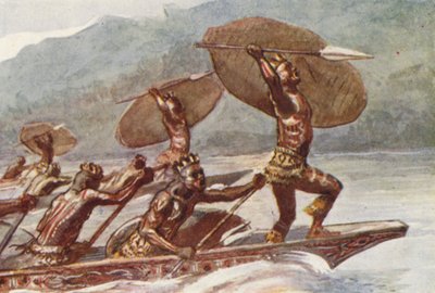 Illustration for the Life of HM Stanley by Lowes Dalbiac Luard