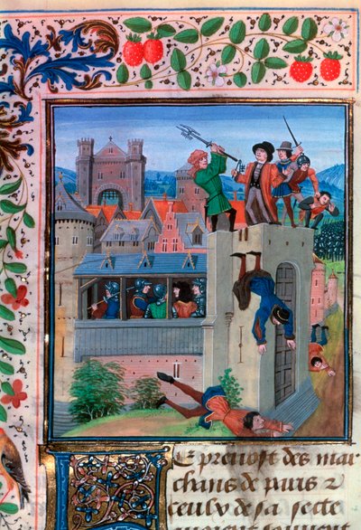 The Murder of Etienne Marcel by Loyset Liedet