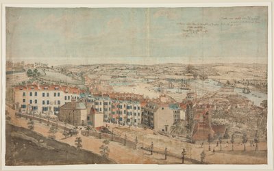 Preparatory Sketch for View of Granby Hill, Clifton, from the West by Lt.Col.William Booth